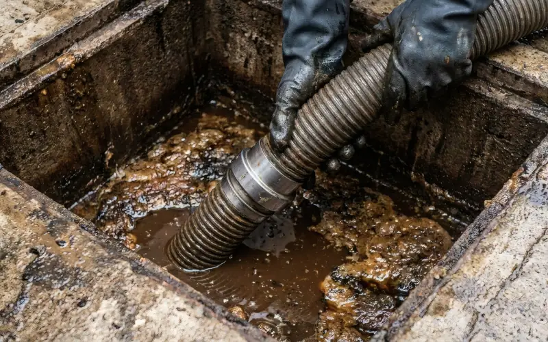 Grease trap pumping in Lancaster, OH